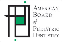 american board of pediatric dentistry badge