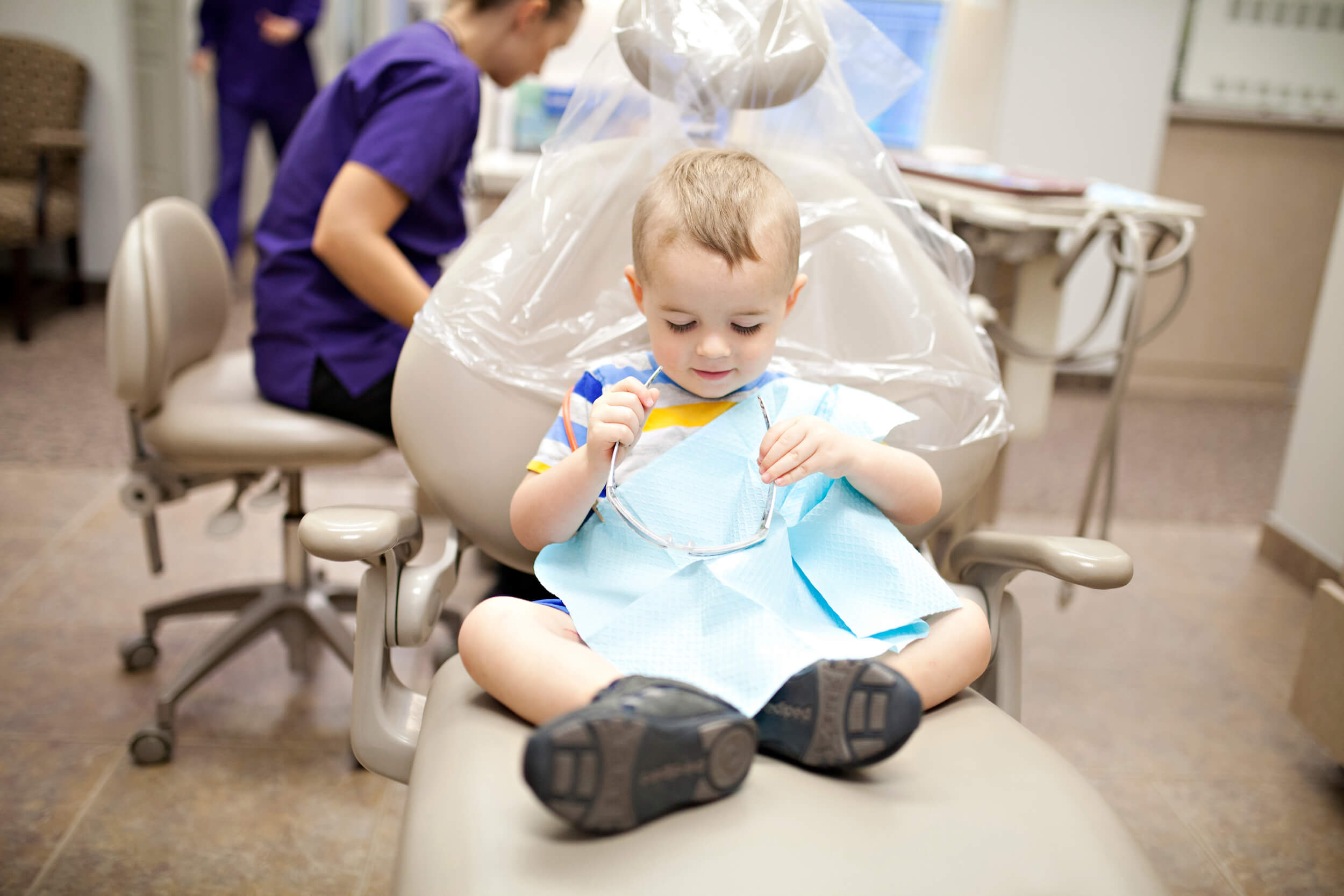 kid at pediatric dentistry in north Ogden